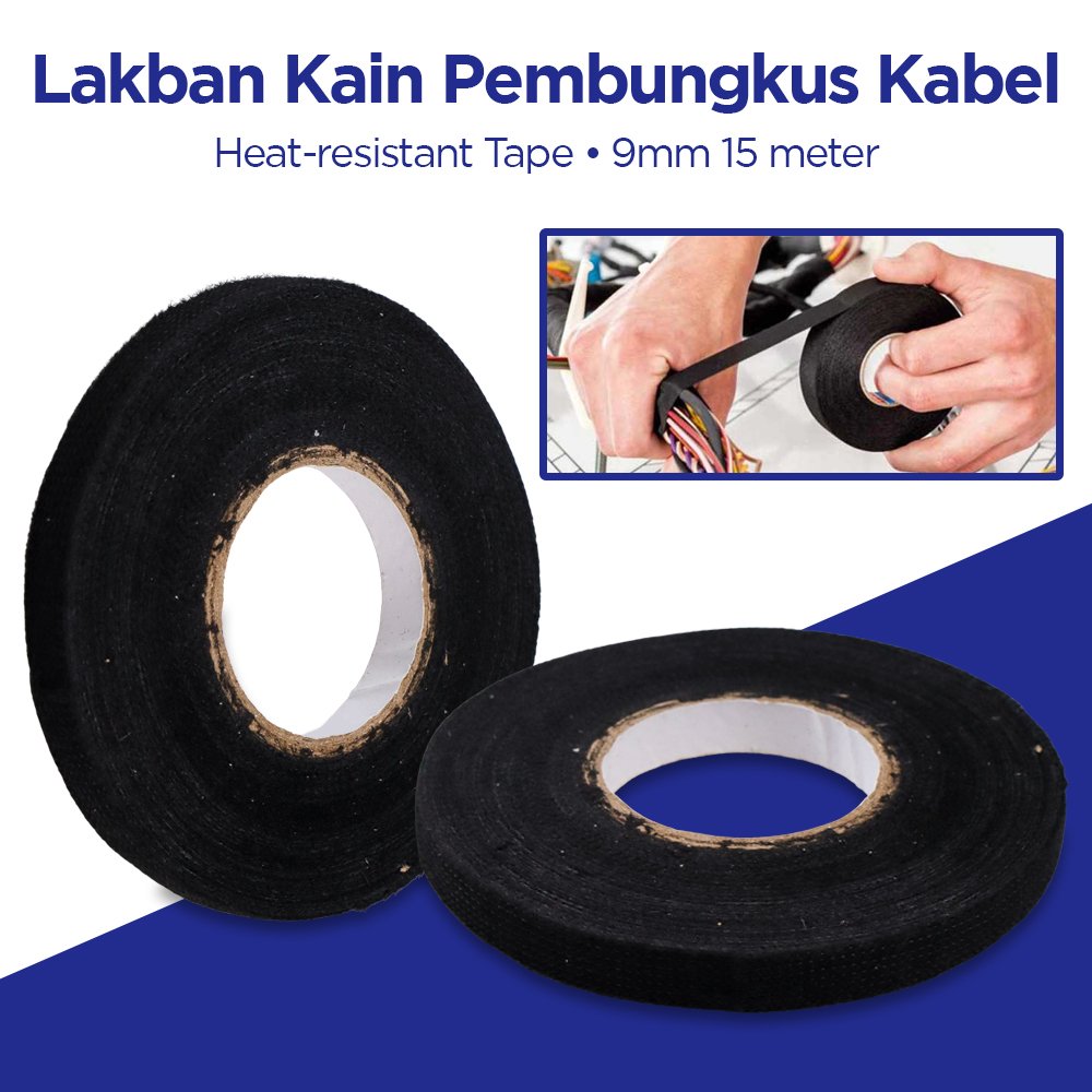 bisturizer-lakban-kain-pembungkus-kabel-tape-heat-resistant-9mm-15m-tf12