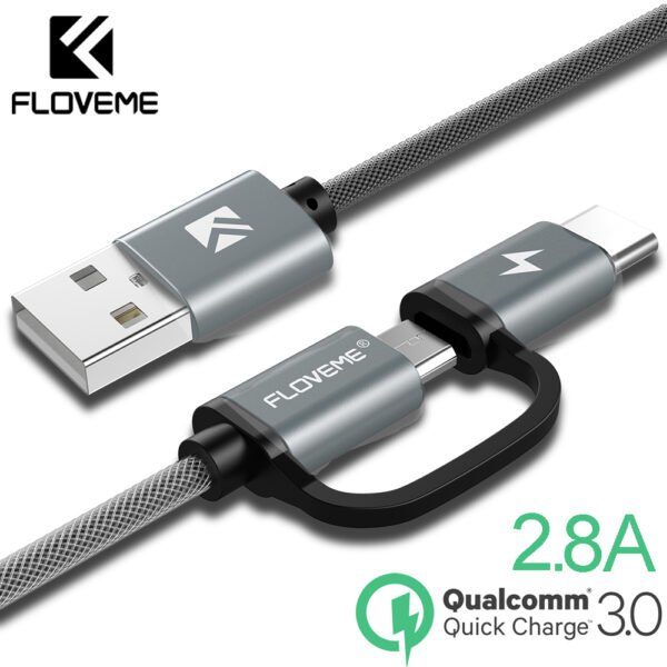 floveme-kabel-charger-2-in-1-micro-usbusb-type-c-100-cm-d38121