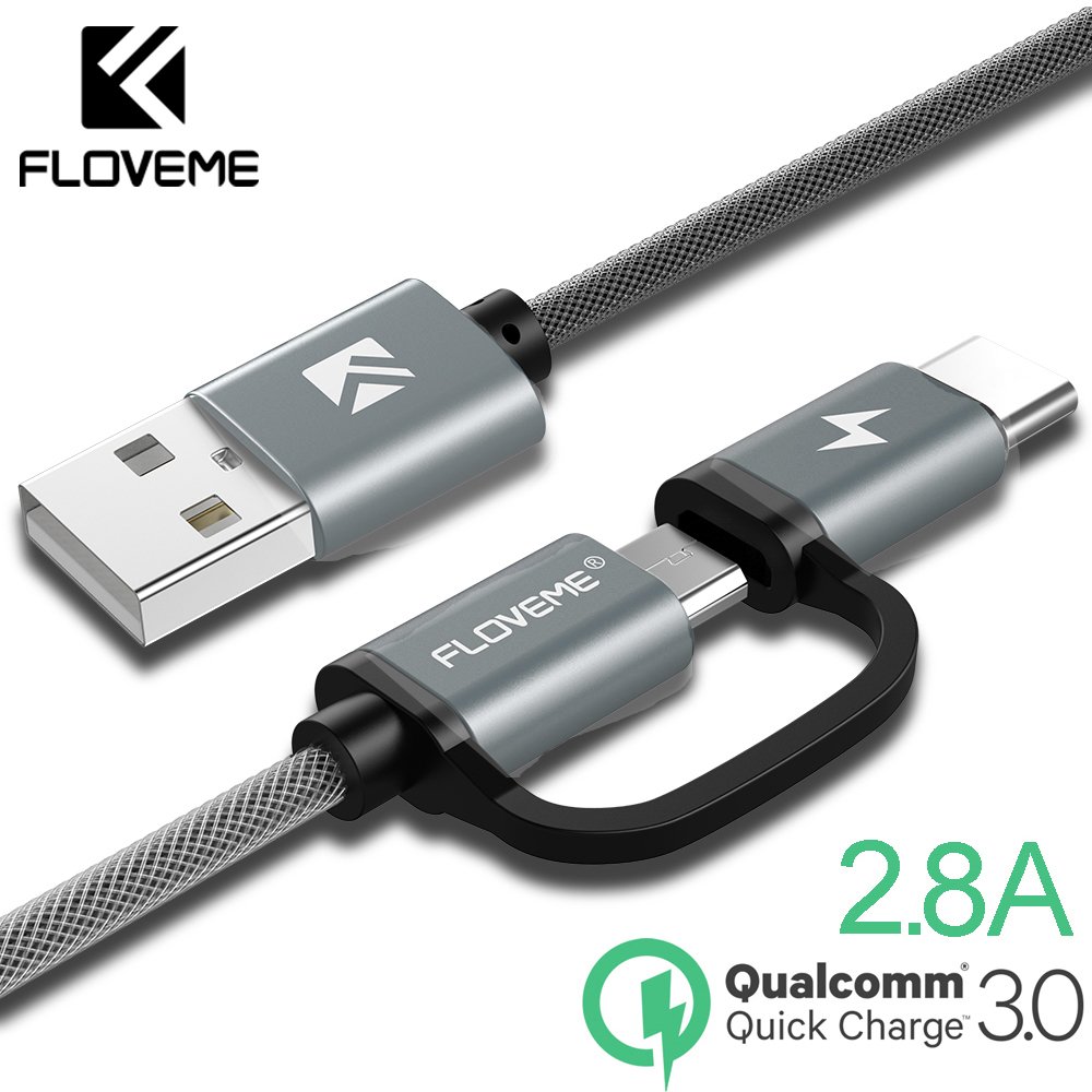 floveme-kabel-charger-2-in-1-micro-usbusb-type-c-100-cm-d38121