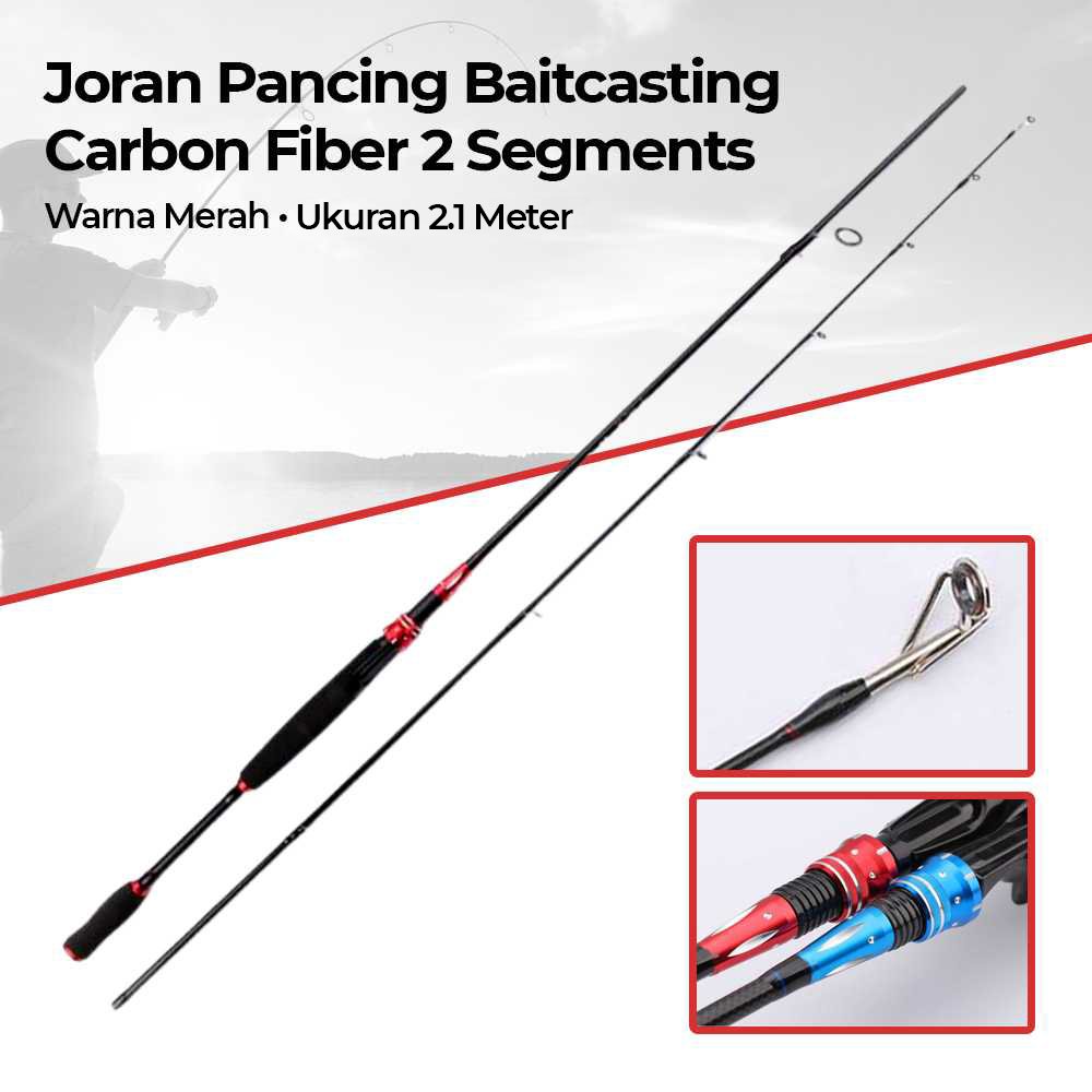 kabinwang-joran-pancing-baitcastingspinning-carbon-fiber-2-segments-kb361