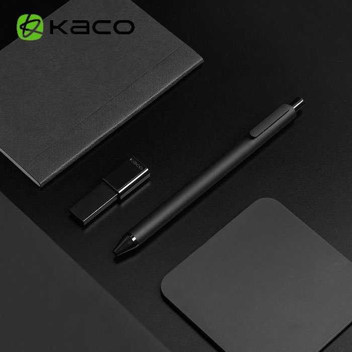 kaco-pure-pena-pulpen-bolpoin-gel-05mm-10-pcs-k1015-black-ink