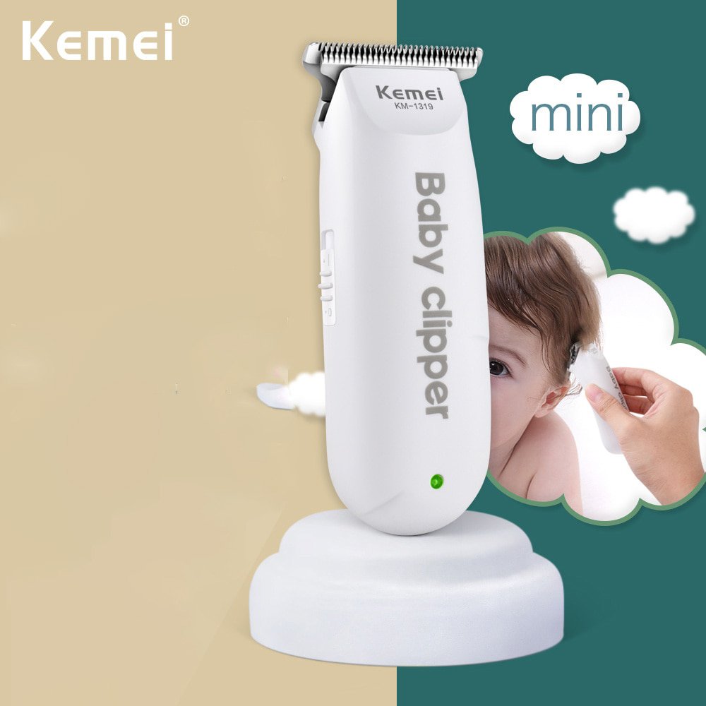 kemei-alat-cukur-rambut-bayi-elektrik-baby-clipper-shaver-km-1319