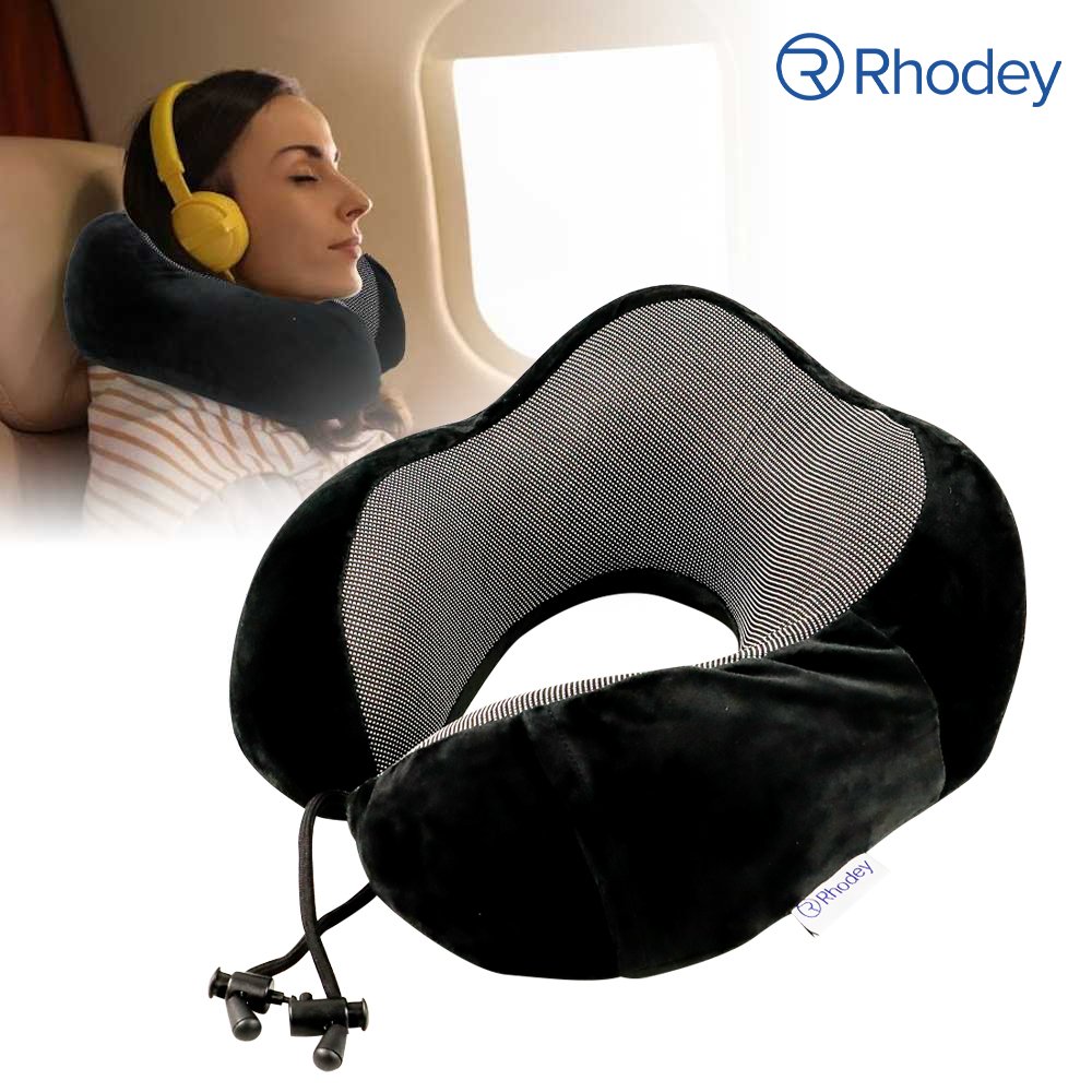 rhodey-bantal-leher-u-shape-foldable-travel-neck-pillow-ser44