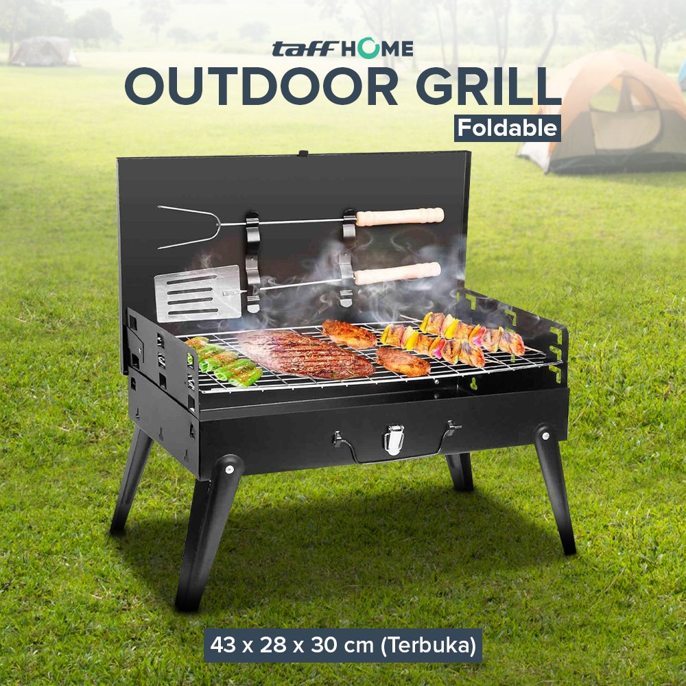 taffhome-alat-panggang-arang-bbq-outdoor-grill-stove-foldable-hwsk77