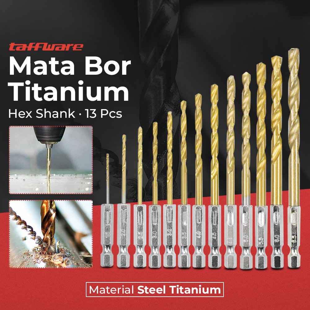 taffware-mata-bor-power-drill-steel-titanium-hex-shank-13-pcs-sv-vdb13