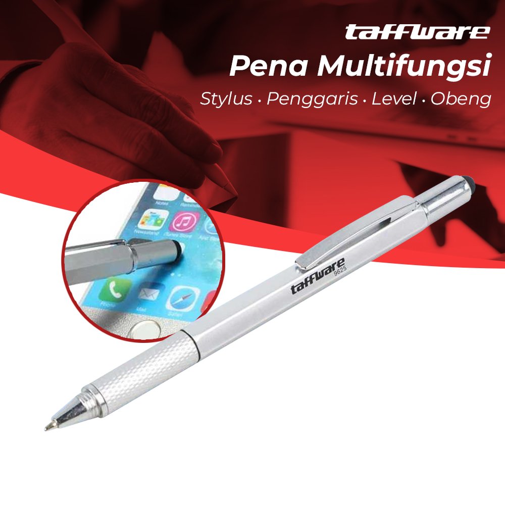 taffware-pena-multifungsi-plastik-stylus-penggaris-level-obeng-9625