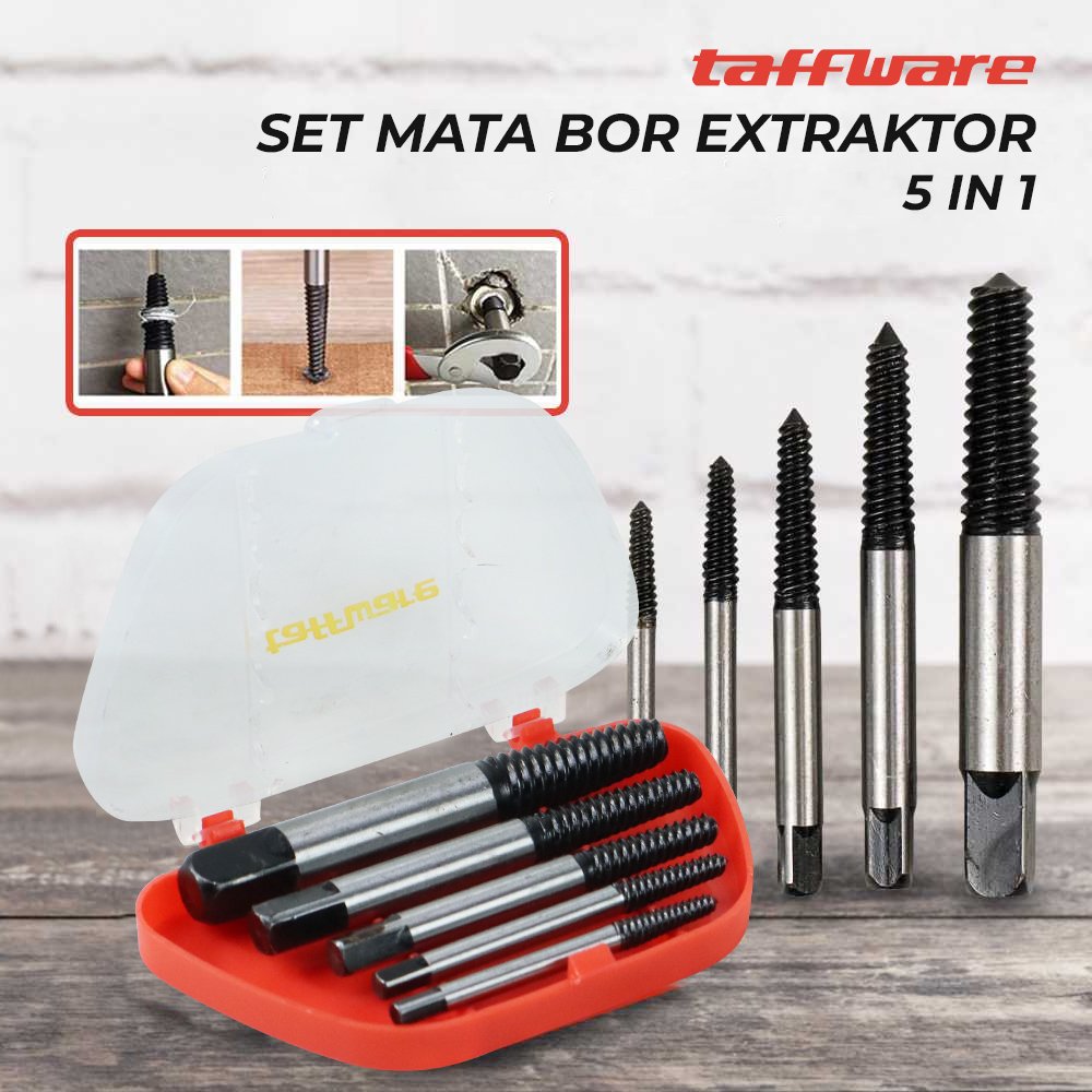 taffware-set-mata-bor-extractor-broken-screw-remover-5-in-1-tl00170