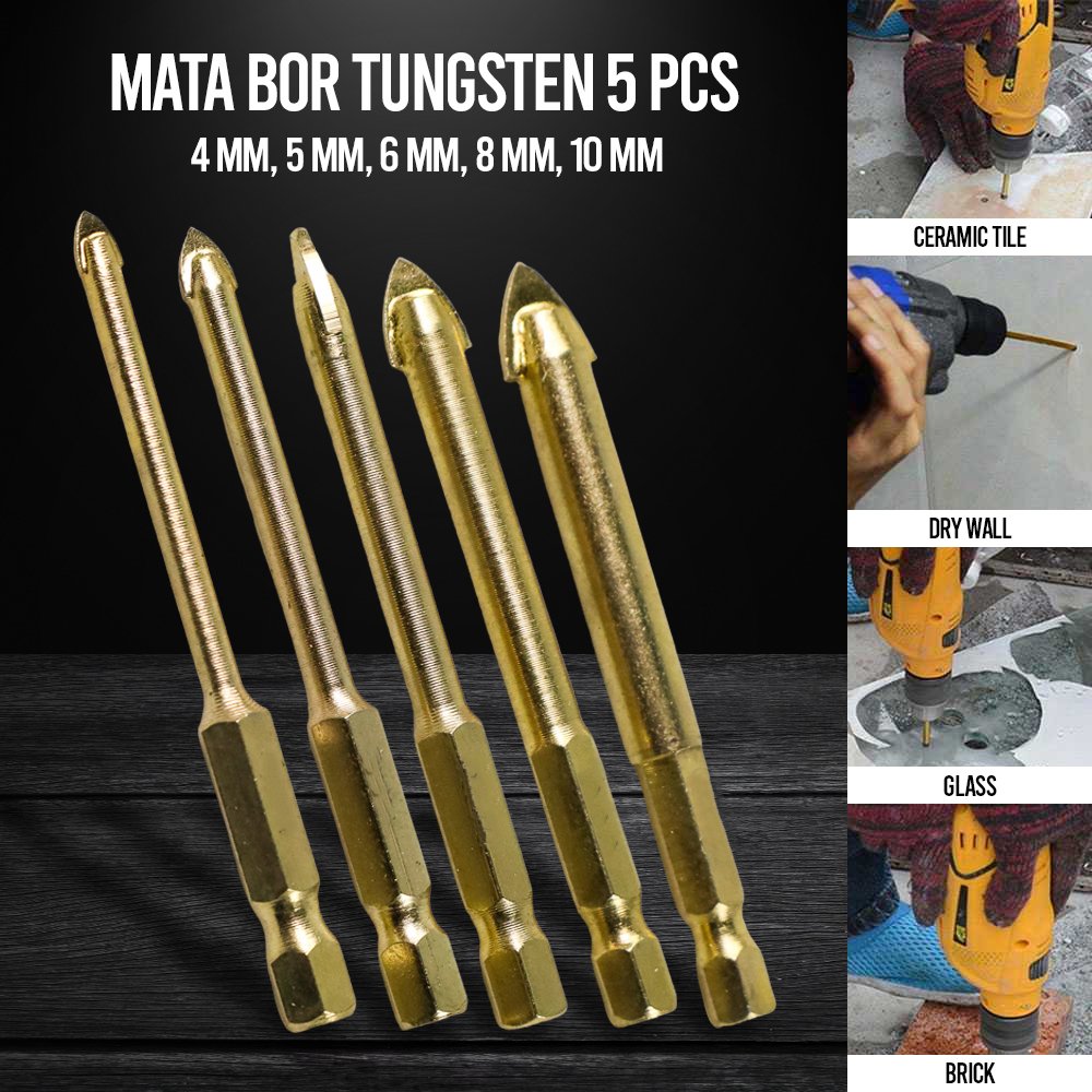 tasp-mata-bor-tungsten-drill-bit-4-5-6-8-10mm-5-pcs-mgdk002