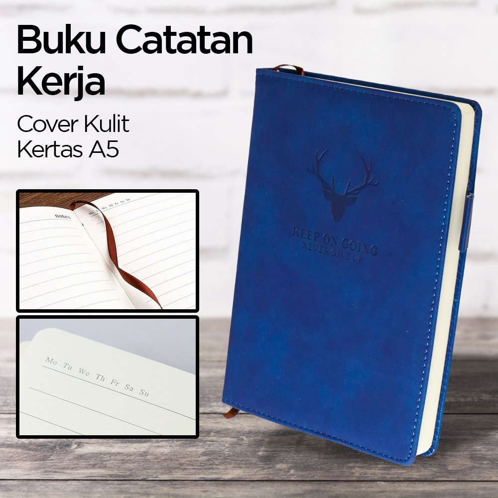 tlevino-buku-catatan-kerja-notebooks-cover-kulit-kertas-a5-cw-5025